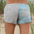 Linen Shorts > Beige + Light Blue Combo