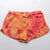 Linen Shorts > Fiery Tie-Dye