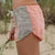 Linen Shorts > Orange + Sand Combo