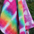 Rainbow Brite Tie-Dye Dish Towel
